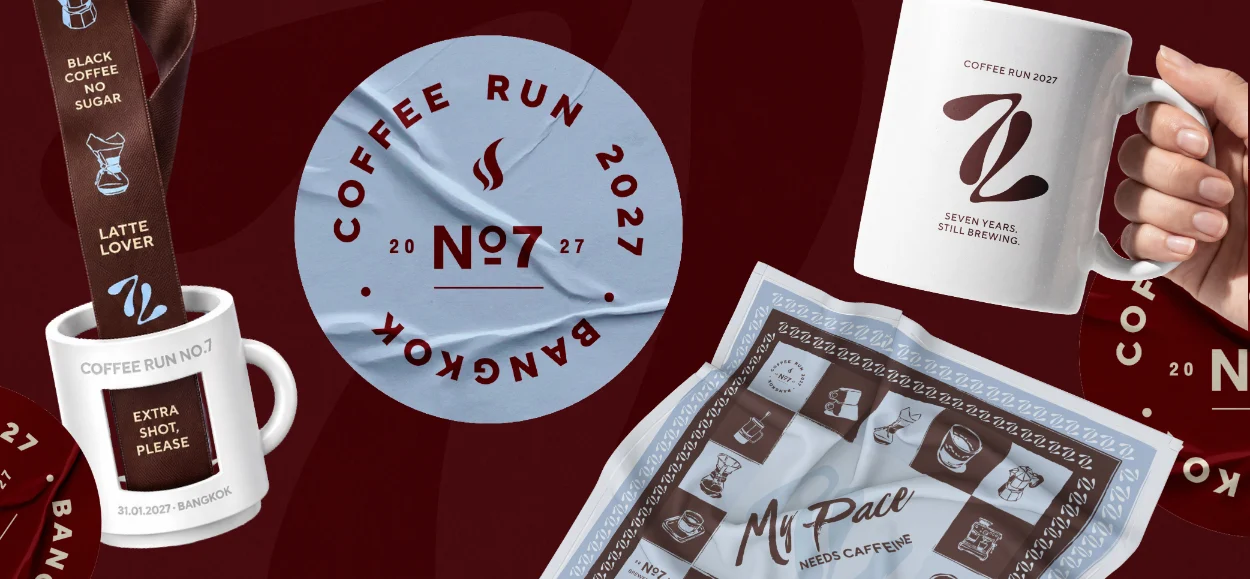 coffee run 2027 ภาพปก Coffee Run 2027 ปีที่ 7 สวนหลวง ร.9