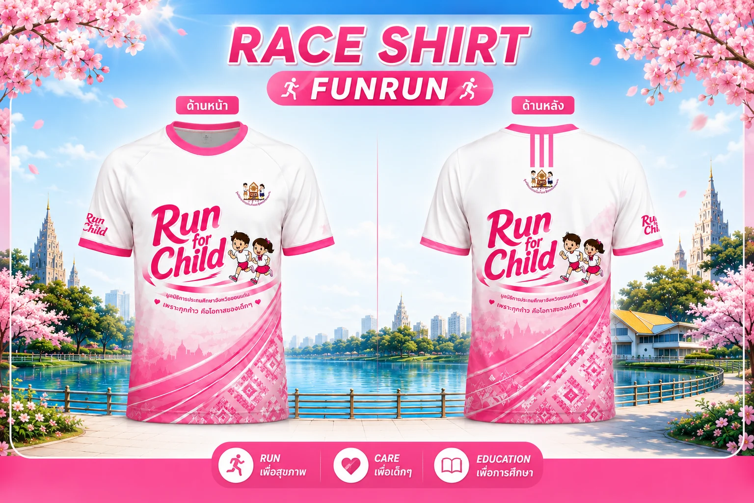 เสื้อวิ่งระยะ 5K