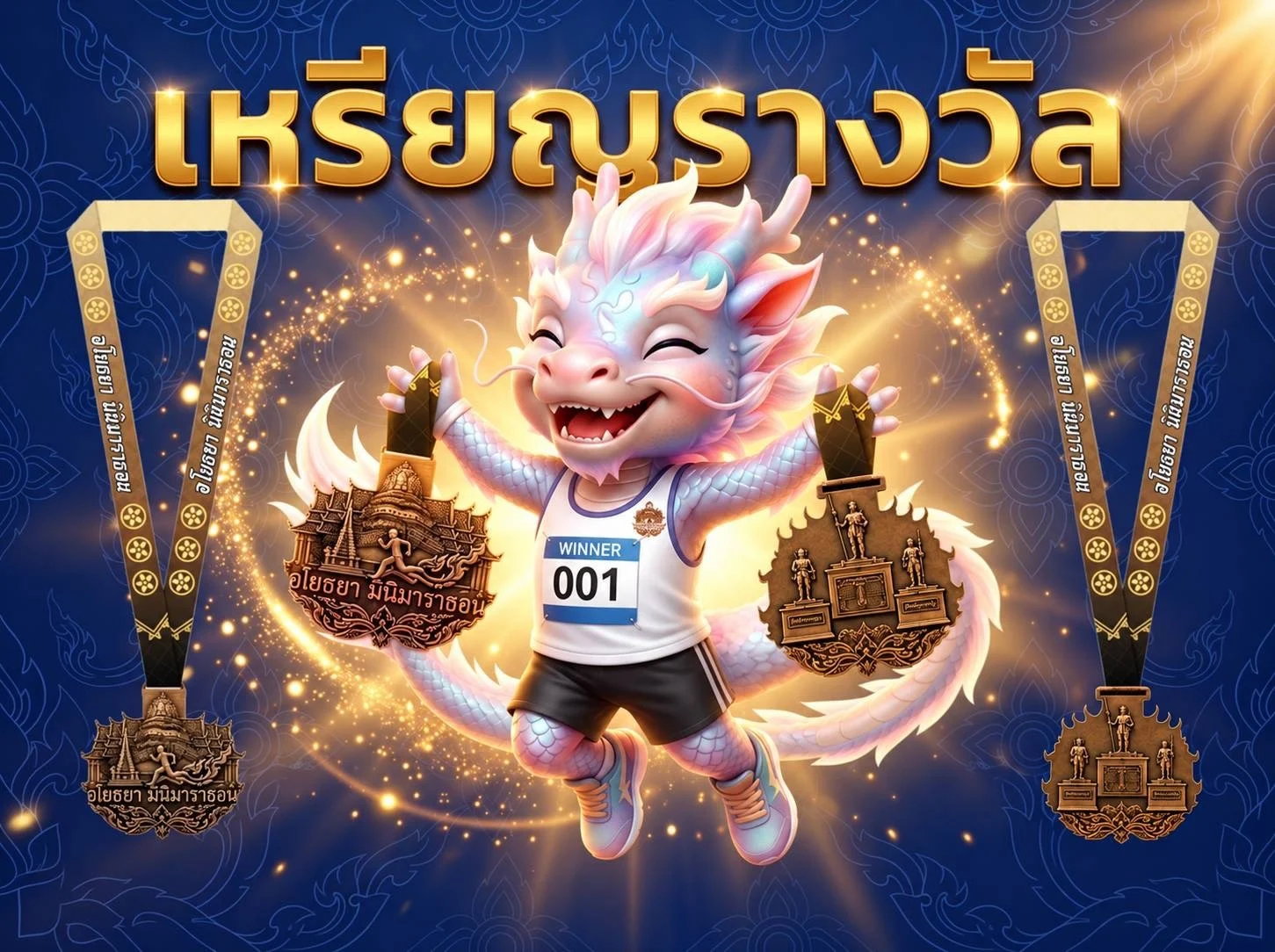 เหรียญรางวัล อโยธยา มินิมาราธอน 2026