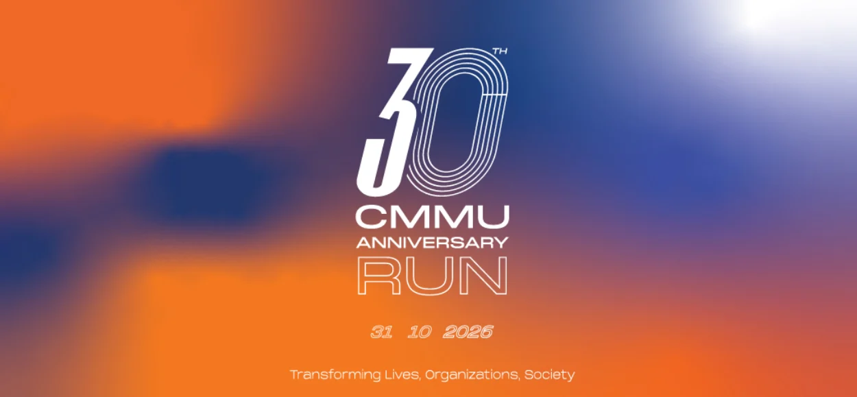 30th cmmu anniversary run แบนเนอร์ 30th CMMU Anniversary Run สวนสมเด็จพระนางเจ้าสิริกิติ์ฯ 31 ต.ค. 2569